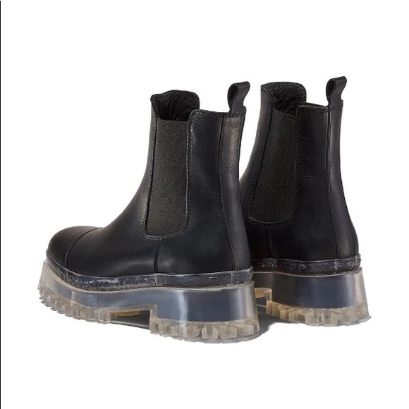 Marc Jacobs The Stomper Chelsea Boots clear sole - Picture 2 of 7